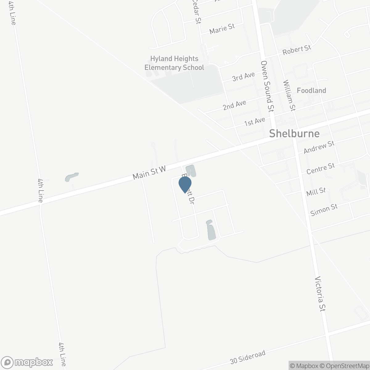 202 BARNETT DRIVE, Shelburne, Ontario L9V 3X1